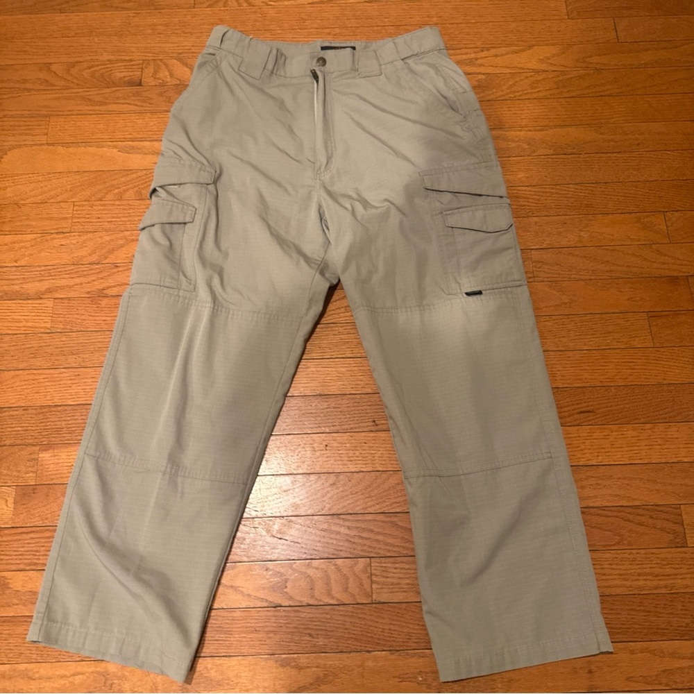 Tru Spec Pants Men’s 34x30 Khaki Cargo Pockets Casual